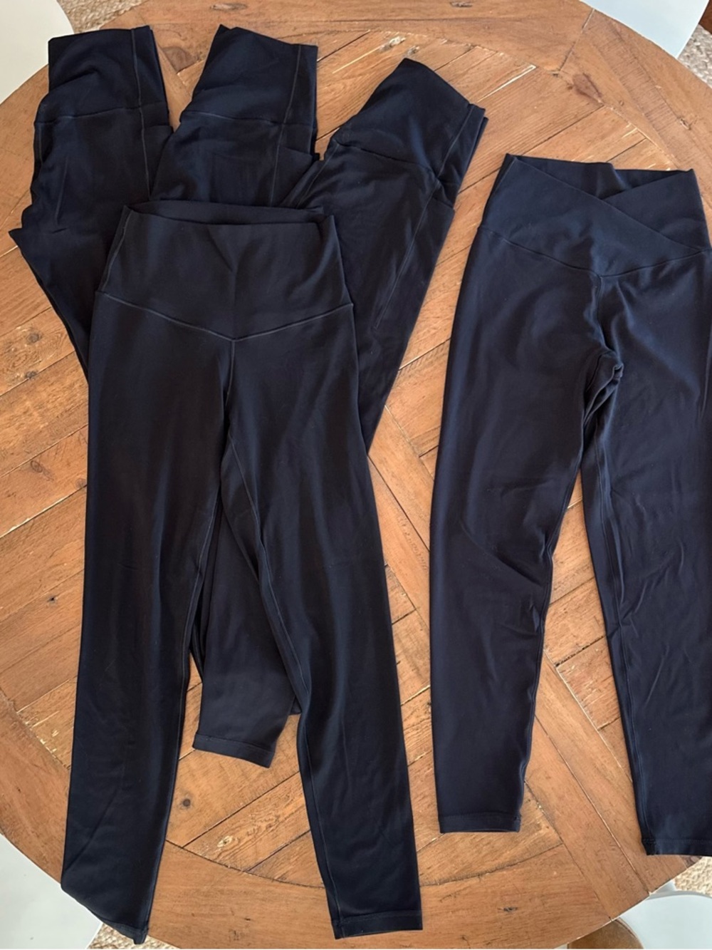 aerie OFFLINE Black High-wasted Leggings - Set of 5 (Solid Black)